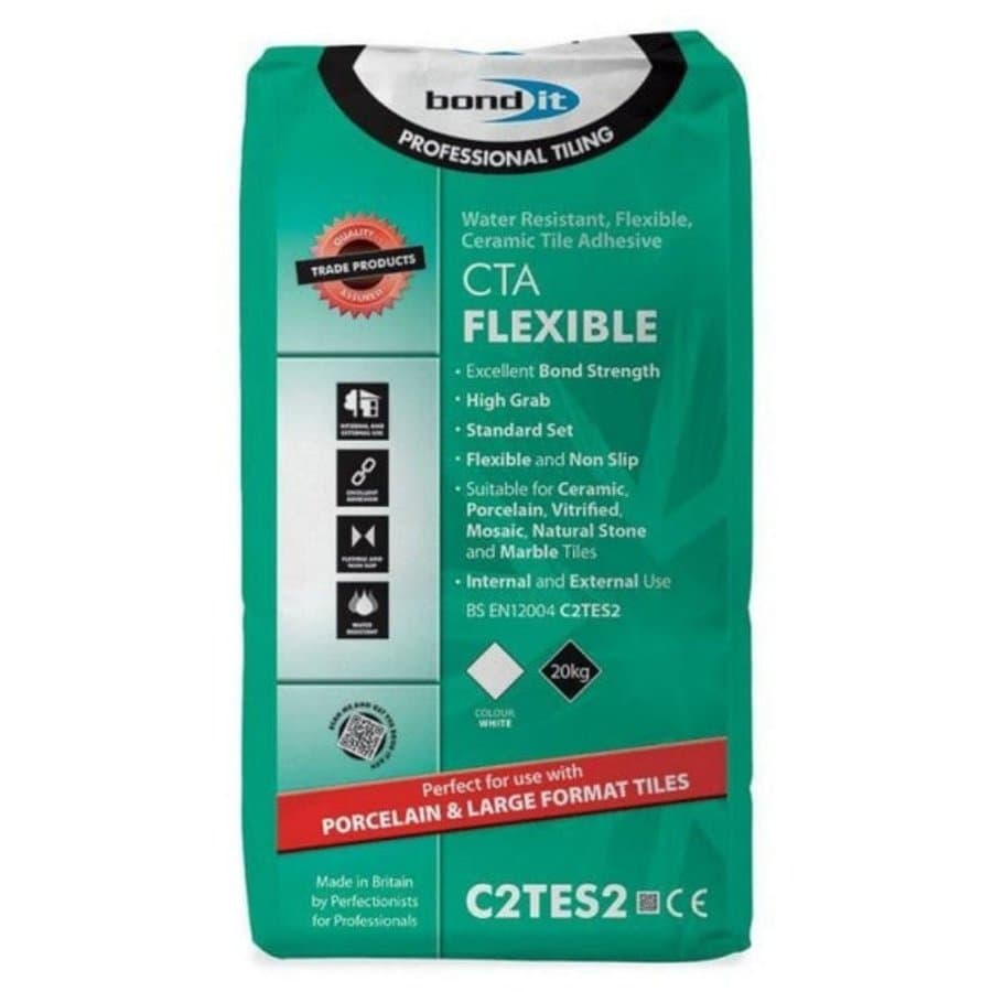 CTA Flexible Ceramic Tile White Adhesive