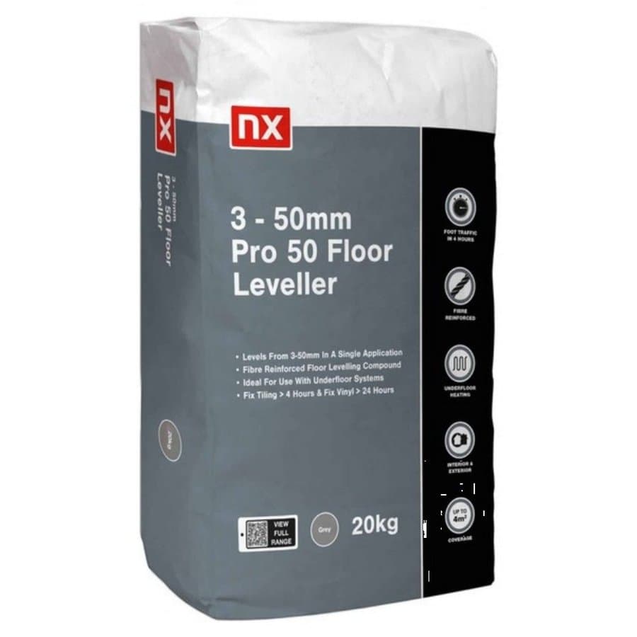 NX 3-50mm Pro 50 Grey Floor Leveller