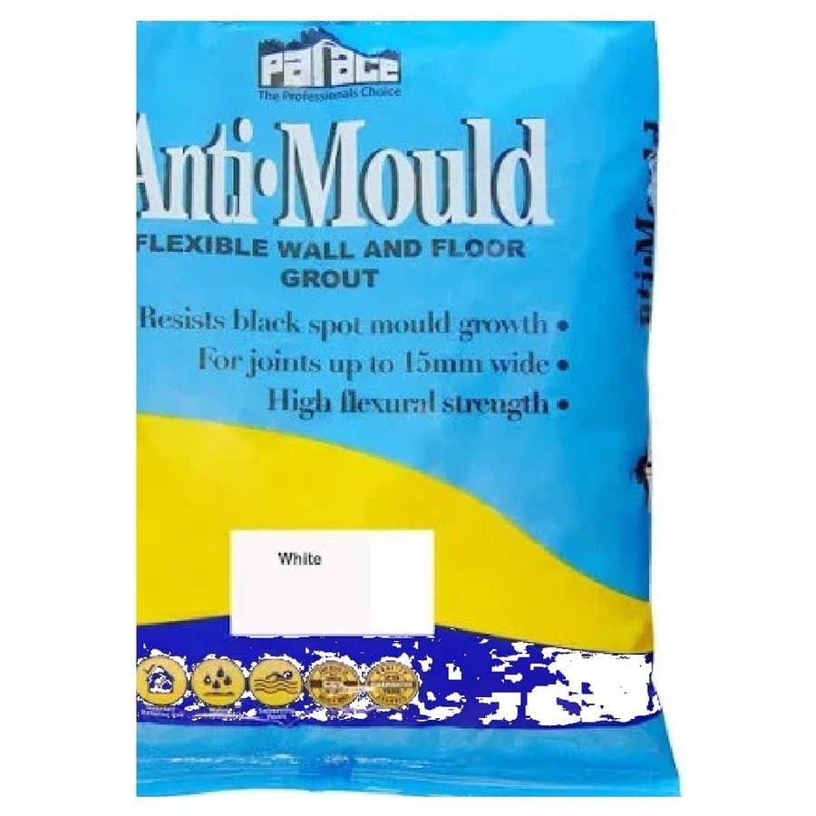 Anti-Mould Flexible White Grout